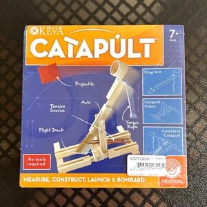KEVA Contraptions Catapult Mindware Construction Educational